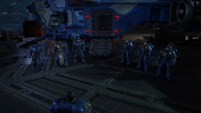 Ангар. Этими парнями можно проходить спецзадания, которые показывают сюжет со стороны других отрядов.