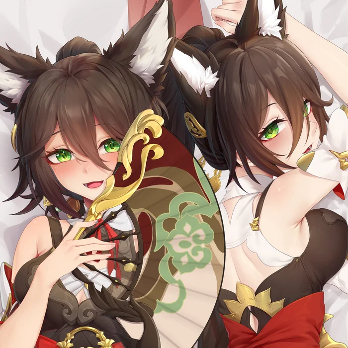 Happy fox - Anime, Anime art, Tingyun (Honkai: Star Rail), Honkai: Star Rail