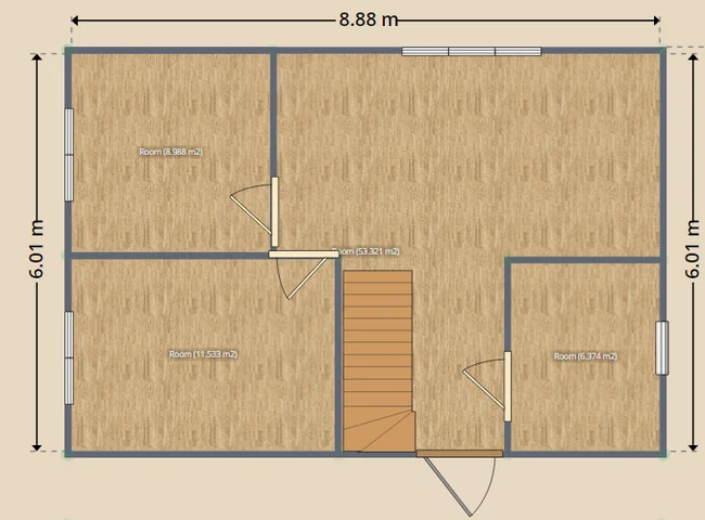 Reed House Layout Drawing - My, Building, Layout