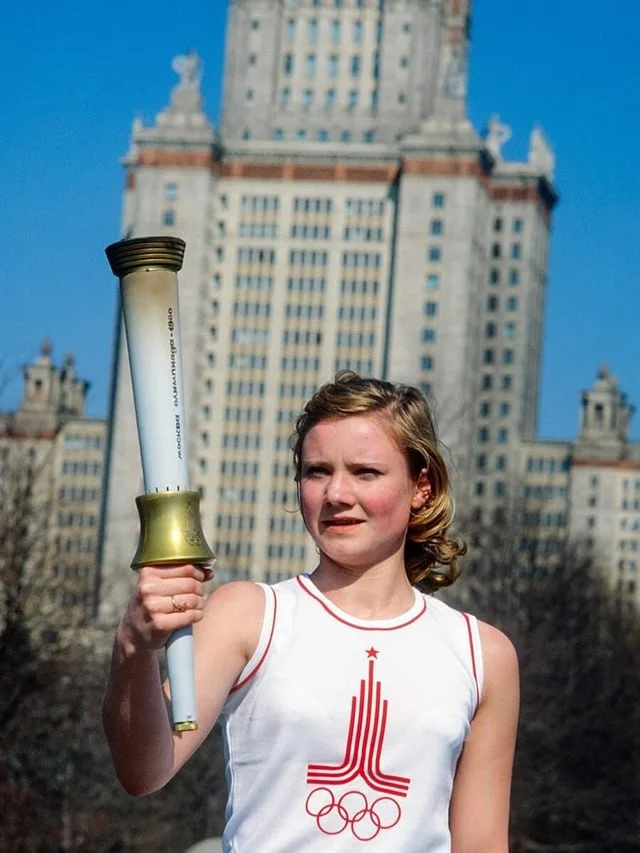 Torchbearer of the Moscow Olympics, 1980 - the USSR, Olympic flame, Olympics-80, Made in USSR, Childhood in the USSR, Torch, Retro, 80-е, Telegram (link)