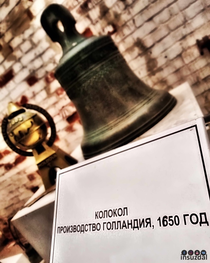 Суздаль. Музей колоколов. Фото: <a href="https://pikabu.ru/story/muzey_kolokolov__uvidet_suzdal_s_vyisotyi_ptichego_poleta_11793525?u=https%3A%2F%2Fvk.com%2Finsuzdal&t=insuzdal%20%2F%20%D0%92%D0%9A%D0%BE%D0%BD%D1%82%D0%B0%D0%BA%D1%82%D0%B5&h=c370f0f0a3dbd4d6c97090cefe665105070f9eb7" title="https://vk.com/insuzdal" target="_blank" rel="nofollow noopener">insuzdal / ВКонтакте</a>