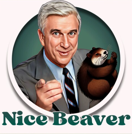 Nice Beaver - Artemy Lebedev, Pubis, Shaving, Leslie Nielsen, In contact with