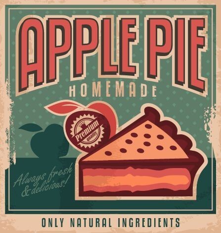 Apple pie - Моё, США, Американцы, Англия, Пирог, Американский пирог, Выпечка, Яблоки, Корица, Осень, Чаепитие, Ретро, Кулинария, Рецепт, Классика, Длиннопост