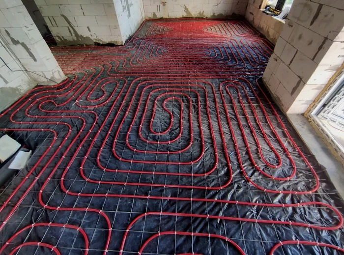 September 10, 2024. DNP MIRROR, part 1 - My, Warm floor, Installation of heating systems, Heating, Plumber, Home construction, Quality, Aesthetics, Perfectionism, Longpost