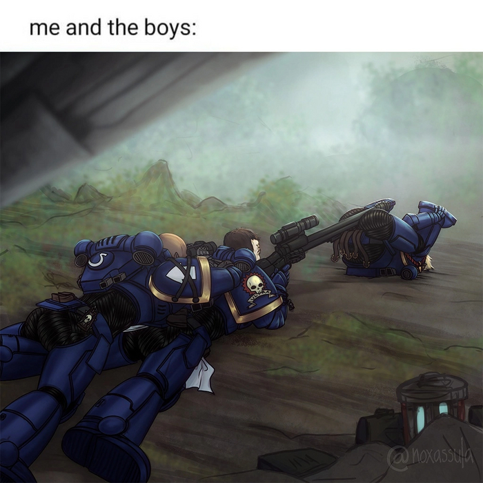 Сколько нужно ультрамаров для качественной снайперской засады?