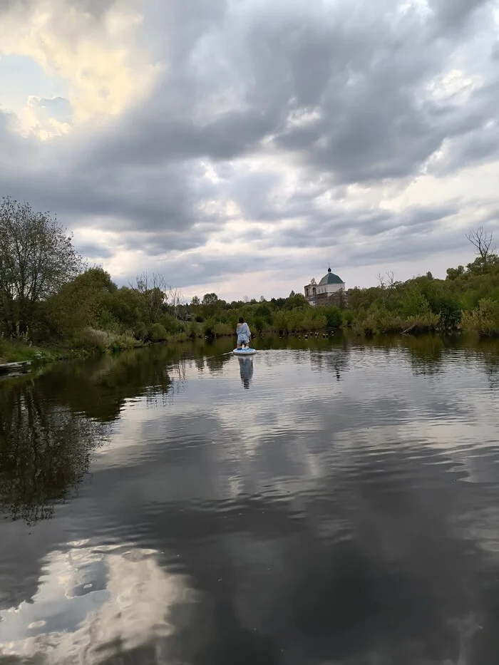 We've arrived - Nature, Temple, Pond, Art, SUPsurfing, The photo