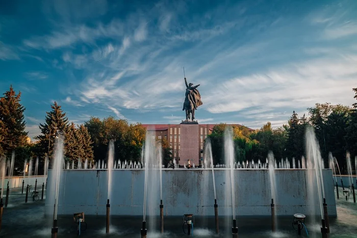 A bit of Uralsk - My, Nikon, The photo, Uralsk, Kazakhstan, Long exposure, Town, Longpost