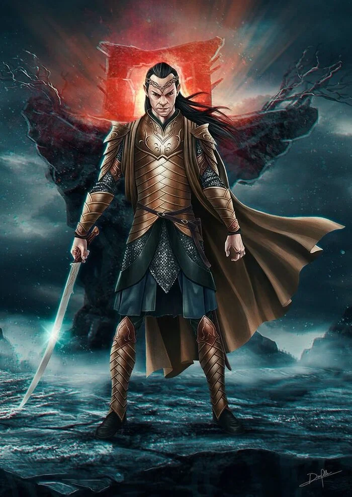 What is Elrond from The Lord of the Rings famous for? The epic story of the great half-elf - My, Book Review, Review, Screen adaptation, Fantasy, Tolkien, Lord of the Rings, Lord of the Rings: Rings of Power, Elrond, Elves, Middle earth, Fantasy, Epic fantasy, The silmarillion, Books, Lore of the universe, What to read?, Overview, Longpost