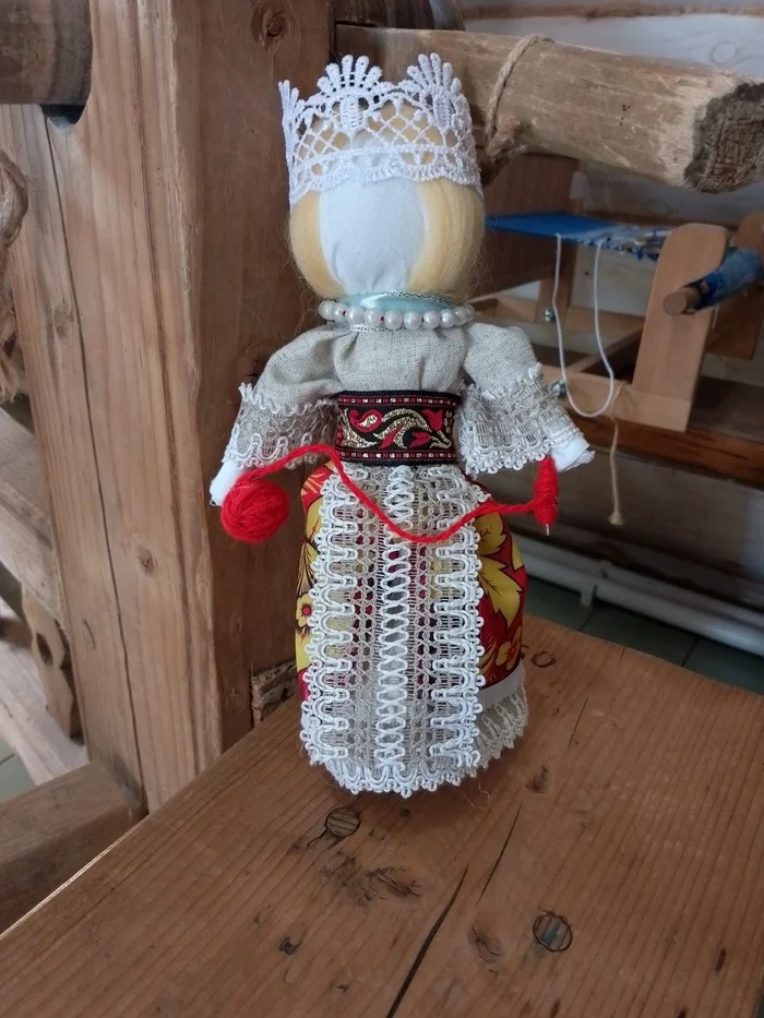 Amulet doll Makosh - Needlework without process, Folk art, Textile doll