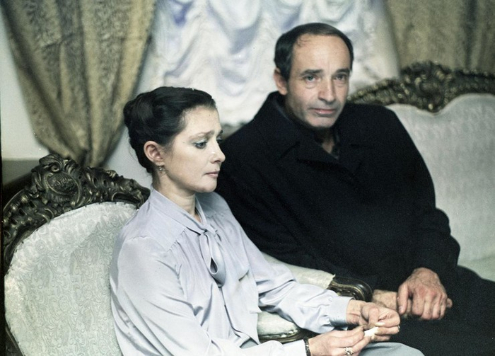 Валентин Гафт со второй женой Инной Елисеевой