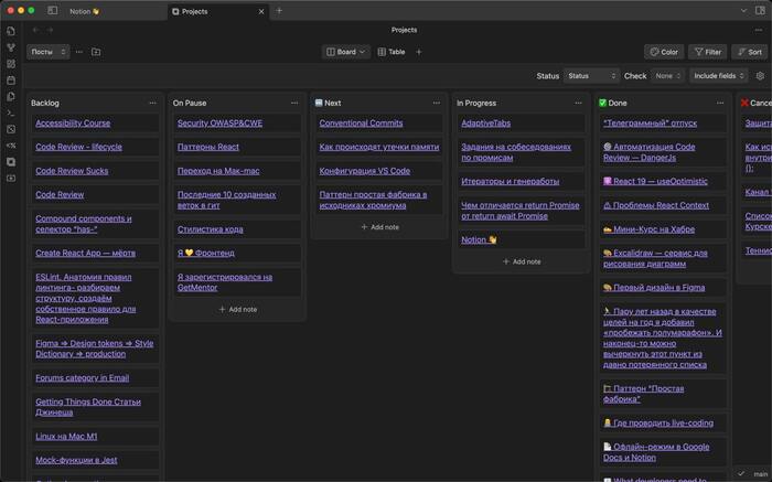 Notion  , Pikabu Publish Bot, Notion, Obsidian, Telegram (), YouTube (), , IT