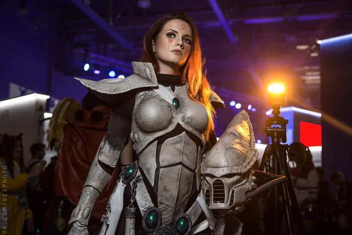 Warhammer 40k: Dawn of War III | Howling Banshee(Character) - Cosplay, Howling Banshees, Warhammer 40k: Dawn of War III, Narga, Computer games, The photo, VKontakte (link), Longpost