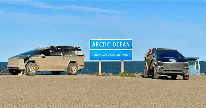 Cybertruck Expedition Reaches Arctic on Electric Power Alone - Inventions, Technics, Technologies, Informative, Tesla cybertruck, Arctic, Expedition, Track, Electric car, Telegram (link)