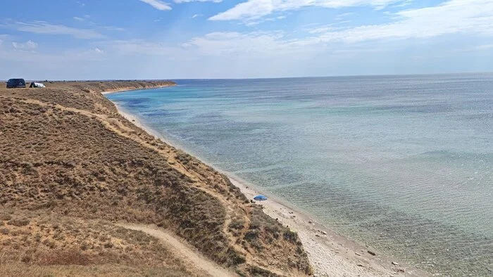 Bounty Beach Crimea - My, Crimea, Sea, Black Sea, Summer, Beach season, Beach, Relaxation, The photo