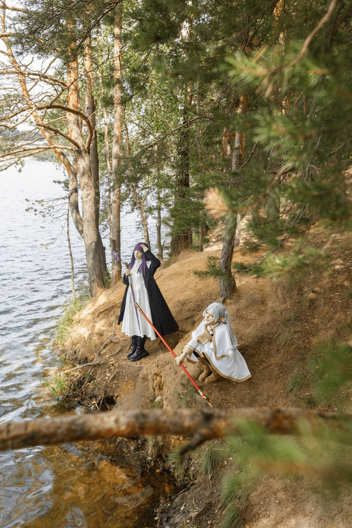 Фрирен совместно с Ферн из «Sousou no Frieren»