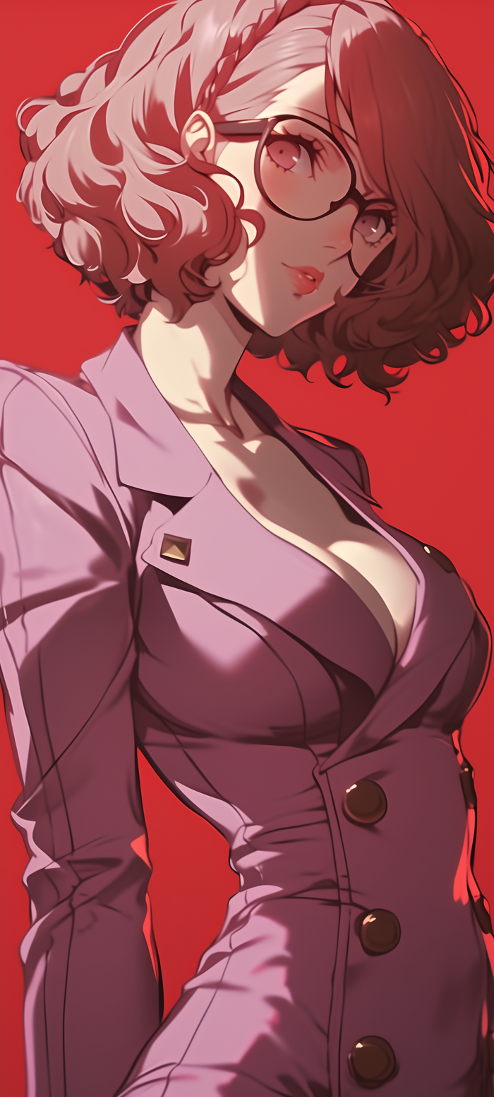  , , Anime Art, Persona, Persona 5, , Game Art,  , Okumura Haru, 