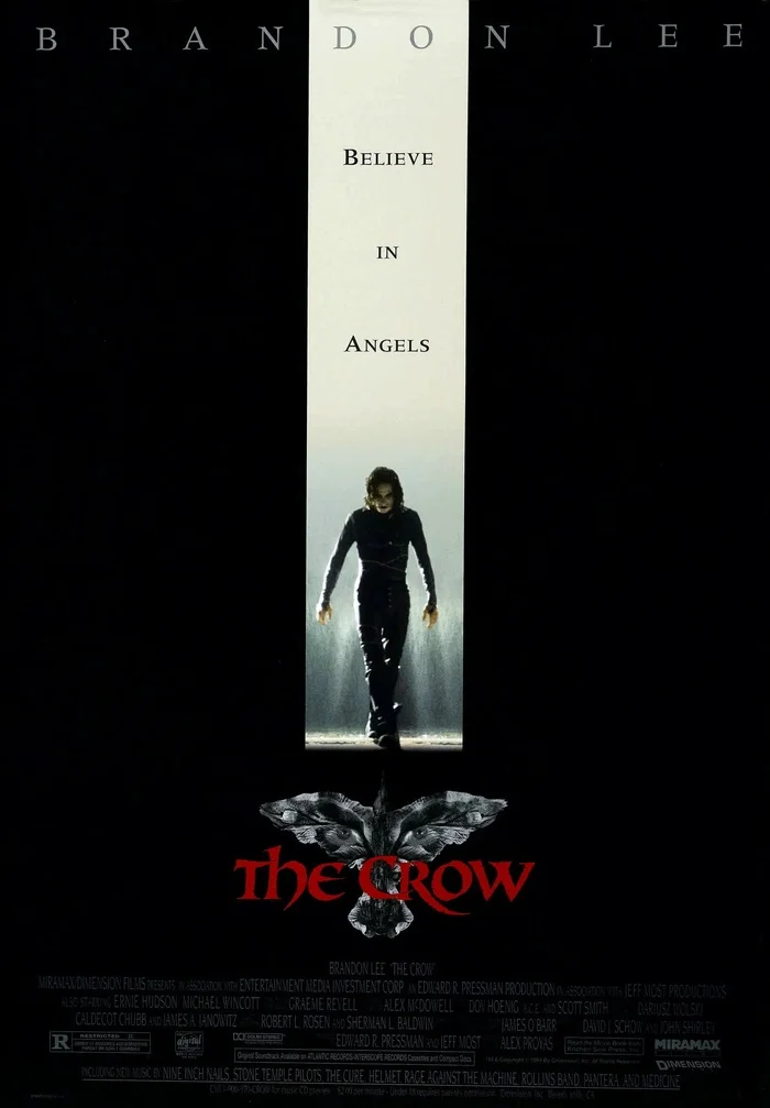 WHO HASN'T SEEN IT! IT'S IN 4K! The cult film The Crow (1994) - My, Movies, Cult, Looking for a movie, Crow, Cinema, Movie review, Trailer, Hollywood, I advise you to look, 4K resolution, Fantasy, Боевики, Fantastic thriller, Drama, Crime films, Brandon Lee, Video, Vertical video, Online Cinema, Boosty, Longpost