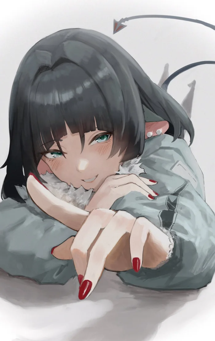 Jane - Zenless Zone Zero, Jane Doe (zzz), Art, Girls, Games, Anime, Anime art, Animal ears