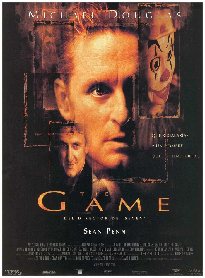 On September 12, 1997, the premiere of the film The Game took place. - Hollywood, Michael Douglas, David fincher, Thriller, Actors and actresses, Movies, Video, Youtube, Longpost