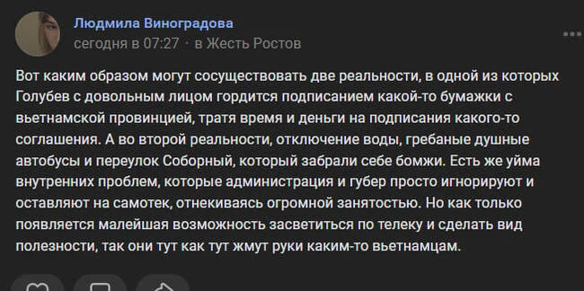 А мы дружим с вьетнамцами? - Юмор, Вьетнам, Коррупция, Ростов-на-Дону, Скриншот