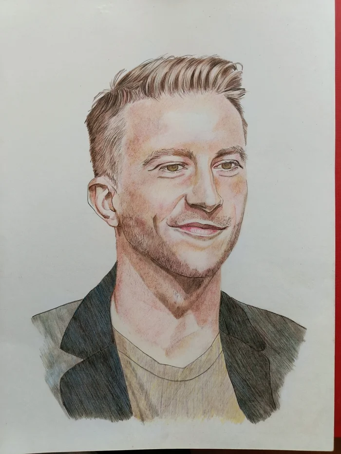 Marco Reus - My, Learning to draw, Pencil drawing