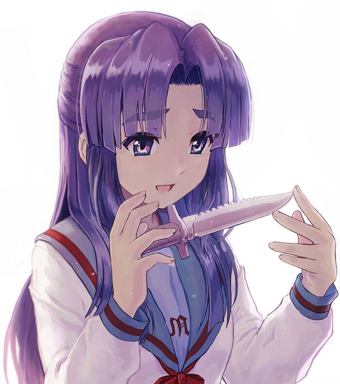 и , Anime Art, Suzumiya Haruhi no Yuuutsu, Ryouko Asakura