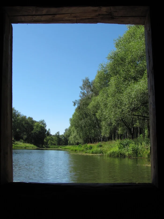 Painting - My, The photo, Nature, River, Painting