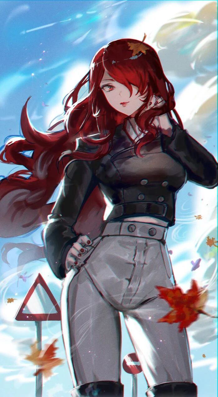 Mitsuru - Anime art, Anime, Games, Persona, Persona 3, Mitsuru Kirijo