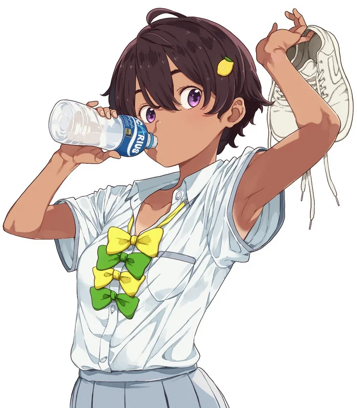 Lemon Fanservice - Anime, Anime art, Yakishio Lemon, Make Heroine ga Oosugiru!, Armpits