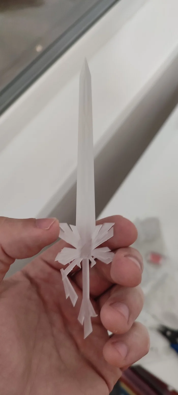 First print with clear resin - My, 3D печать, 3D printer, 3D modeling, Figurines, Manufacturing, Resin, Transparency, Anycubic, Anycubic Photon, Longpost, Series 3D modeling and printing