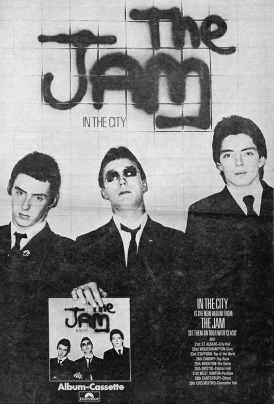 About music and more: the group Jam - a new generation of Mods - My, Great Britain, London, England, New wave, Post-Punk, Fashion, Music, Ensemble, Overview, Group, Rock, Rock'n'roll, Album, Review, Longpost