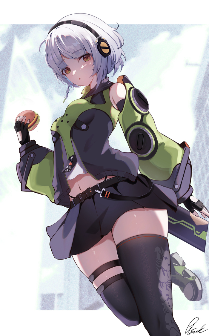 Anby Anime Art, , Zenless Zone Zero, Anby Demara (zzz), 