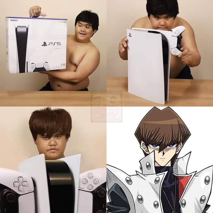 Seto Kaiba - Lowcost cosplay, Yu-Gi-Oh!, Playstation 5