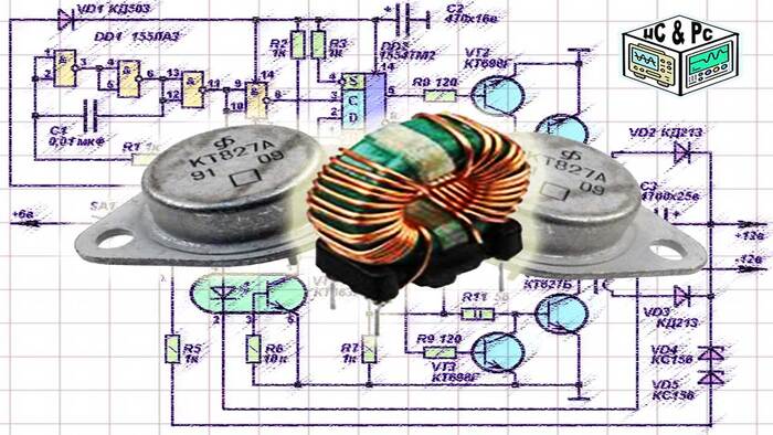 Powerful Step-up DC Converter from 6V to 12V up to 100W - Electronics, Radio amateurs, Radio electronics, Radio engineering, Power Supply, Power supply, Converter, Video, Youtube, Yandex Zen (link), Longpost