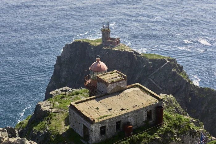 Old and new lighthouse (Askold Island) - My, Canon, Island, Lighthouse, Primorsky Krai, Vladivostok, Travels, Japanese Sea, The photo, Дальний Восток