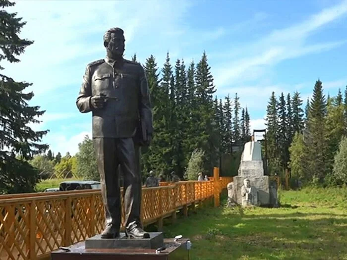 A monument to I.V. Stalin was erected in Krasnoyarsk Krai - the USSR, Monument, История России, Stalin, Made in USSR, Memory, Российская империя, Revolutionaries, Revolution, Demolition of the monument, Telegram (link), Longpost, Politics