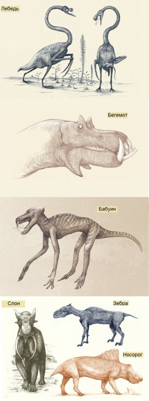 Ответ на пост «Эволюция реконструкций динозавров и других мезозойских рептилий» - Моё, Животные, Иллюстрации, Динозавры, Палеоарт, Палеонтология, Длиннопост, Реконструкция внешности, Ответ на пост