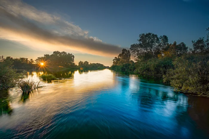 Sunset on the Prona River - My, Ryazan, Landscape, River, Sunset, Canon 6D Mk II, Canon 1740, The photo