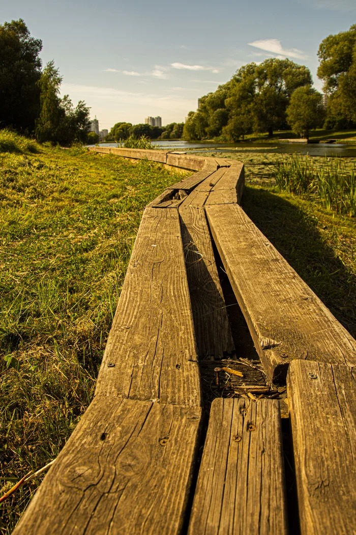 Autumn in South Butovo - Mood, Autumn, The photo, The park, Butovo, Heat, Longpost