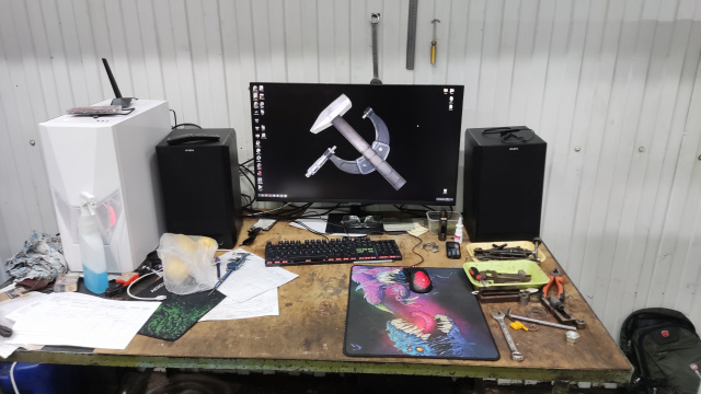 The workplace of a setup engineer for a normal director - My, CNC, Work, Mechanical engineering