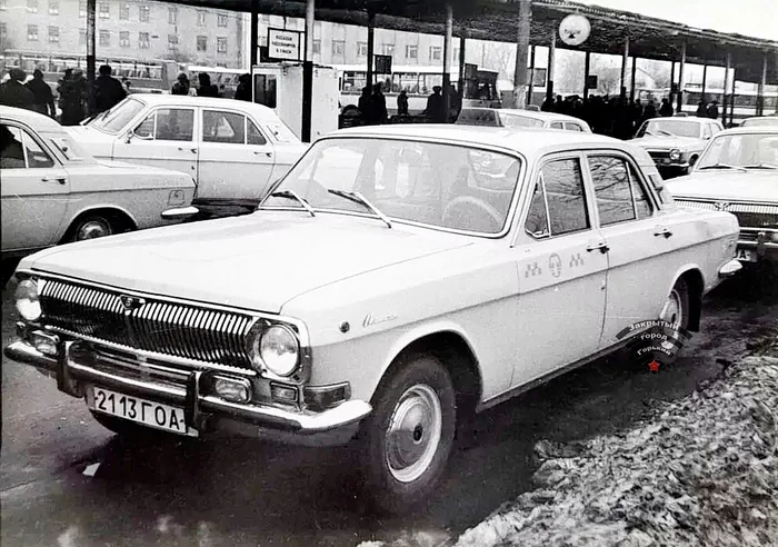 Gorky city. Bus station on Studencheskaya street, early 80s - the USSR, 70th, 80-е, Nizhny Novgorod, The photo