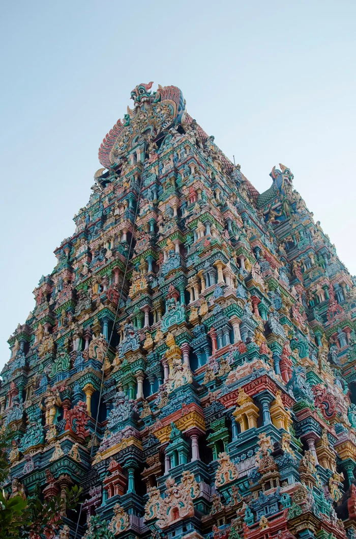 Meenakshi Amman Temple - Meenakshi Temple, India, beauty, Architecture, Temple, Building, Livejournal, Longpost