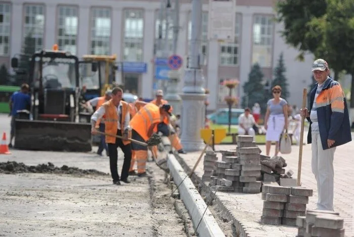 Moscow curb - My, Moscow, Border, Theft