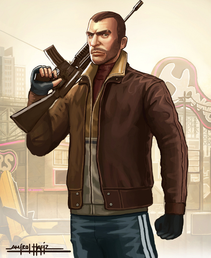 NIKO BELLIC: THROUGH THORNS TO PEACE OF MIND. CHARACTER ANATOMY - My, Gta, Gta iv, Personality, Games, Computer games, RPG, Role-playing games, Rockstar, Longpost