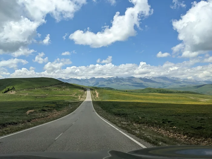 Elbrus - Landscape, The mountains, Road, The photo