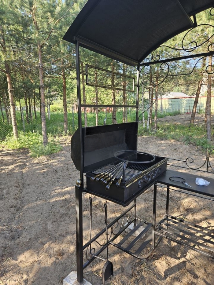 Barbecue grill Nizhny Novgorod for healthy eating - Brazier, Metal products, Male, Shashlik, Longpost