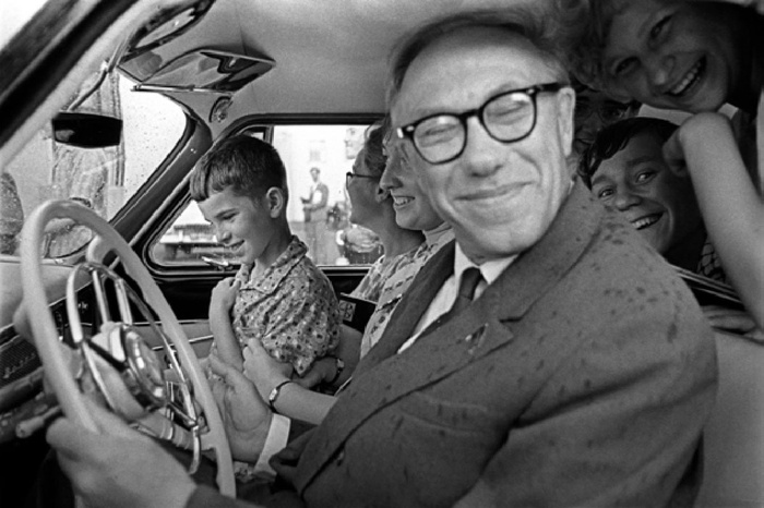 Академик Михаил Лаврентьев, основатель Акалемгородка. 1966 год. Новосибирск