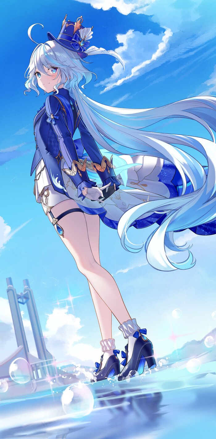   Anime Art, , , , Genshin Impact, Furina (Genshin Impact)