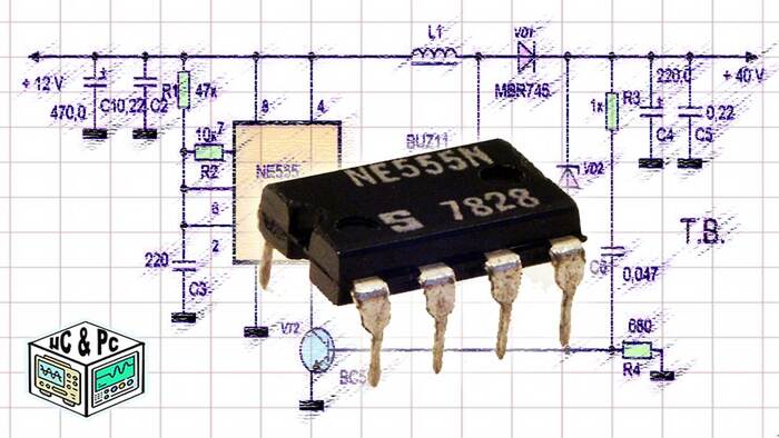 Almost universal Step-up DC-DC converter on NE555 with stabilization - Electronics, Radio amateurs, Radio electronics, Radio engineering, Power Supply, Power supply, Converter, Video, Youtube, Yandex Zen (link), Longpost