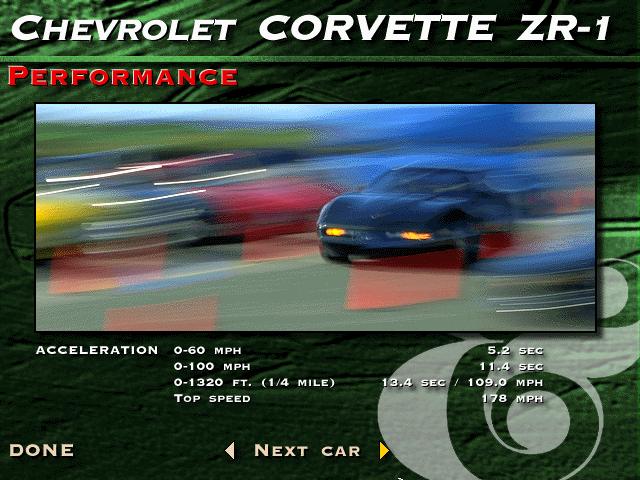 Chevrolet Corvette пытается превысить скорость звука.